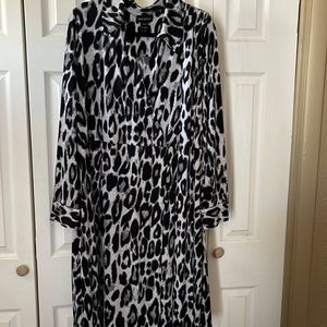Mock wrap dress